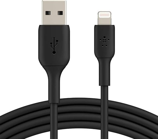 كابل بيلكين بوست تشارج لايتنينج إلى USB-A بطول 1 متر